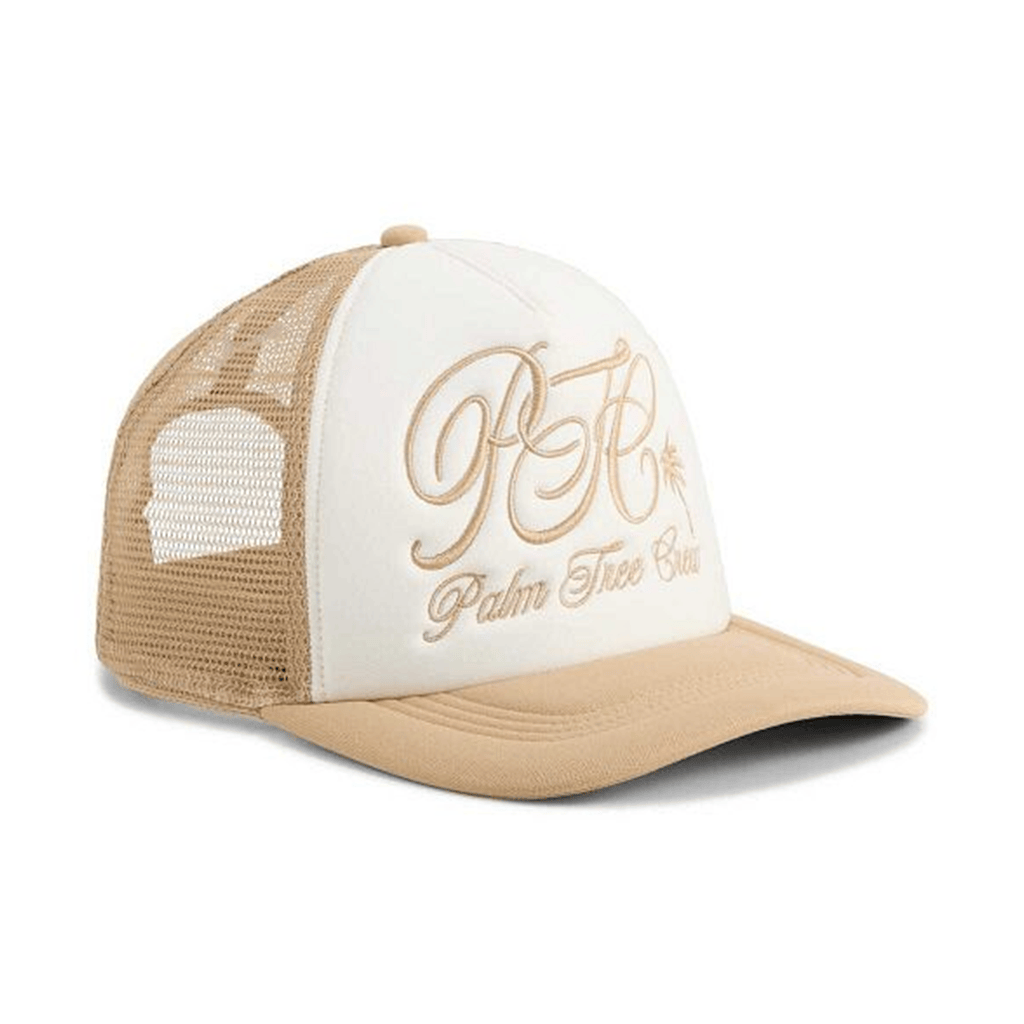 PTC Trucker Hat Palm Tree Crew Summer Gift for Friends Cool Outdoor Hat