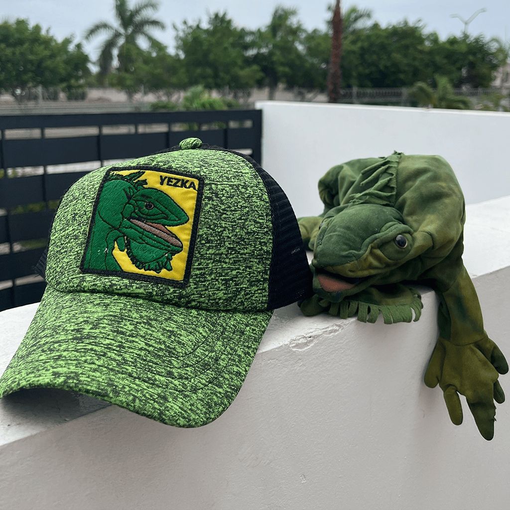 WWE Mr Iguana Yezka Trucker Hat Fun Gifts for Boyfriend Wrestling Merch