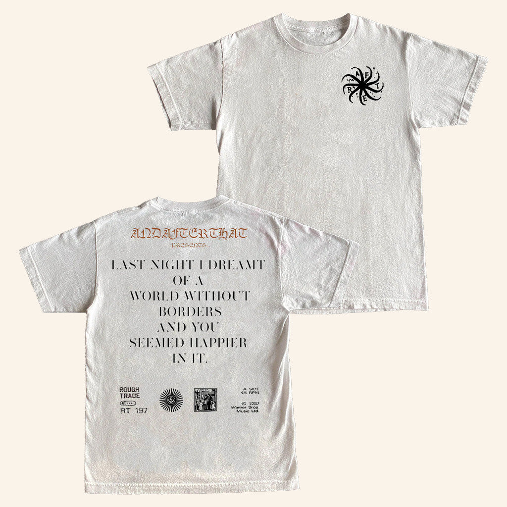 Andafterthat Merch The Last Night White T-Shirt Best Gifts For Boyfriend