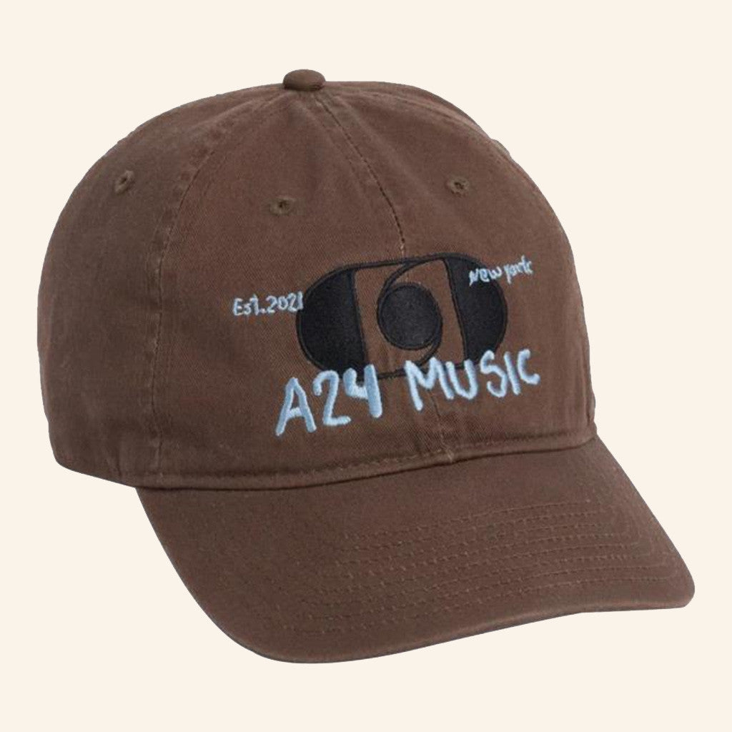A24films Merch Brown A24 Music Hat Birthday Ideas For Boyfriend
