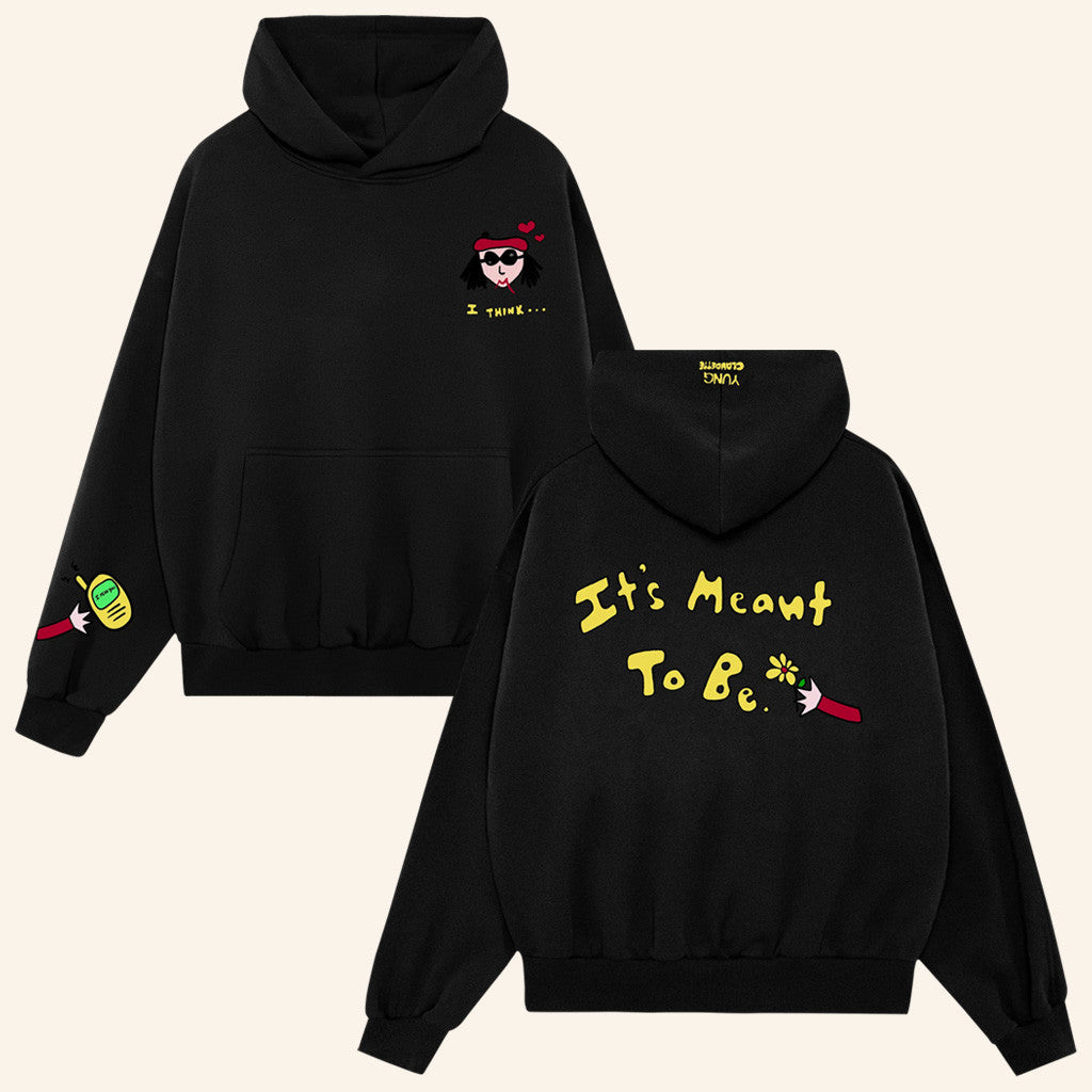 Claudette The Brand Merch It's Meant To Be Hoodie Gifts For Dudes