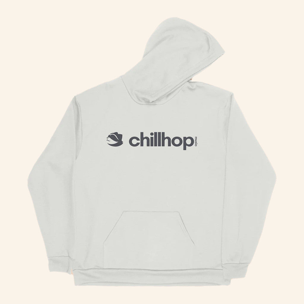 Chillhop Merch Real Cosy Logo White Hoodie Present For Husband