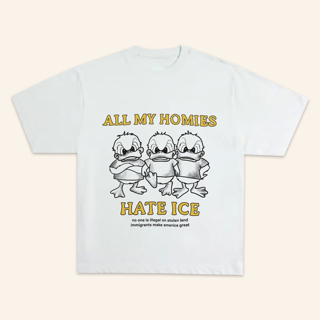 Chnge Merch All My Homies Hate Ice Ss T-Shirt Gifts For Friends
