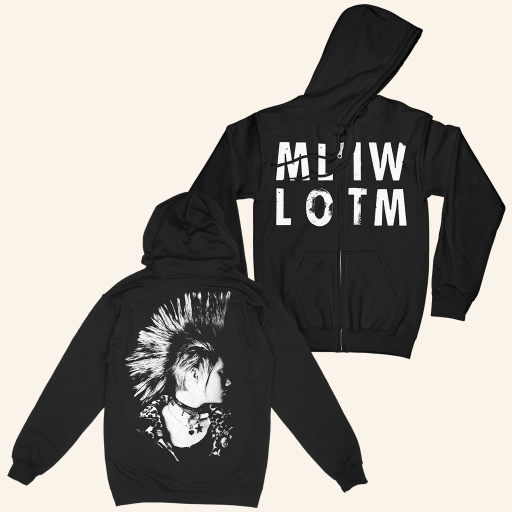 Deathwish Inc Merch Deathwish Modern Life Is War Emily Black Zip Hoodie Gifts For Dudes