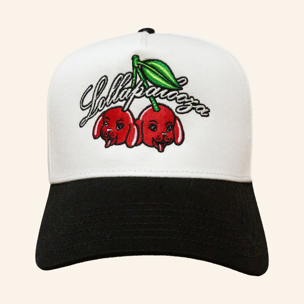 Lollapalooza Merch Cherry Dog Hat Good Gifts For Boyfriend