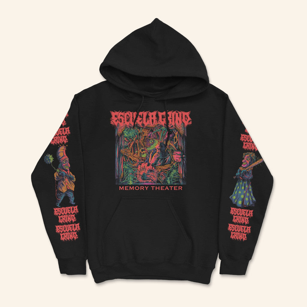 Revolvermag Merch Escuela Grind Memory Theater Hoodie Gifts For Him