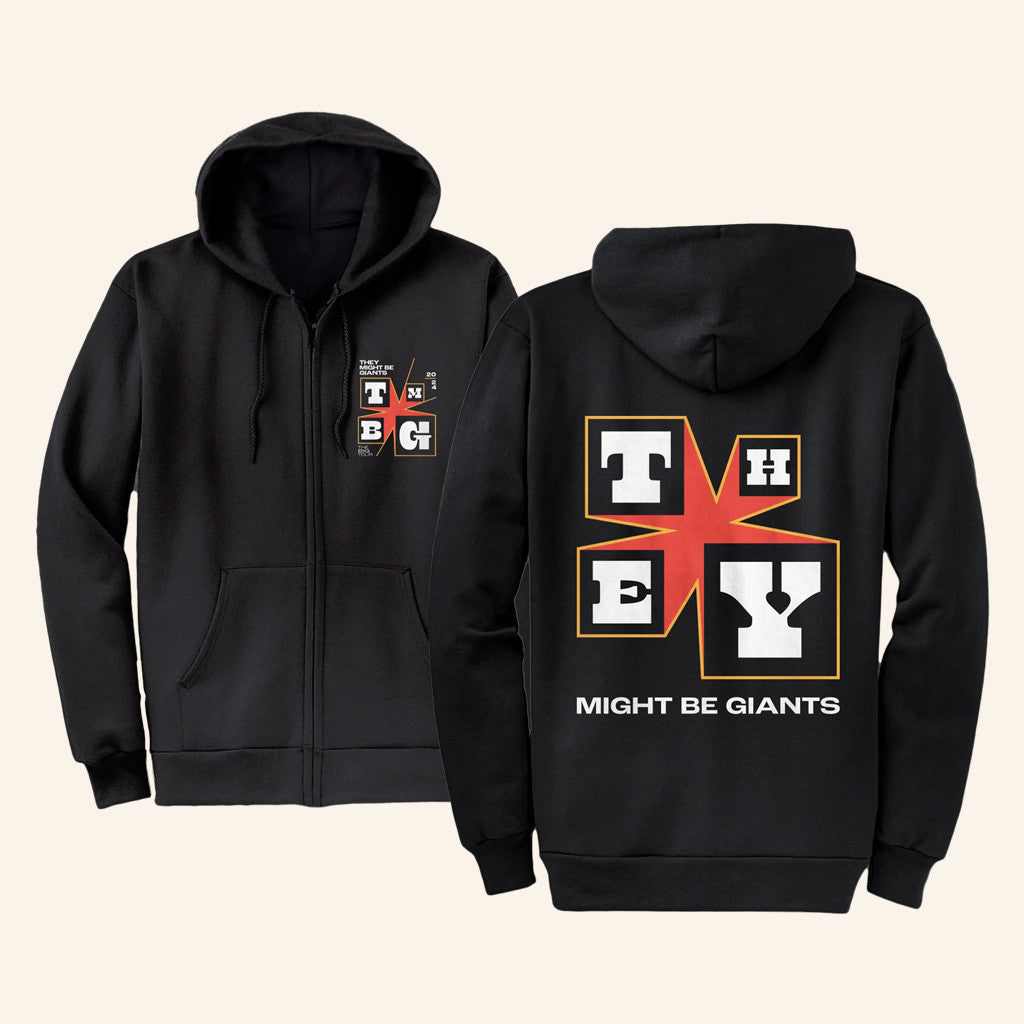 Tmbg Merch 2024 Tour Zip Hoodie Best Gifts For Boyfriend