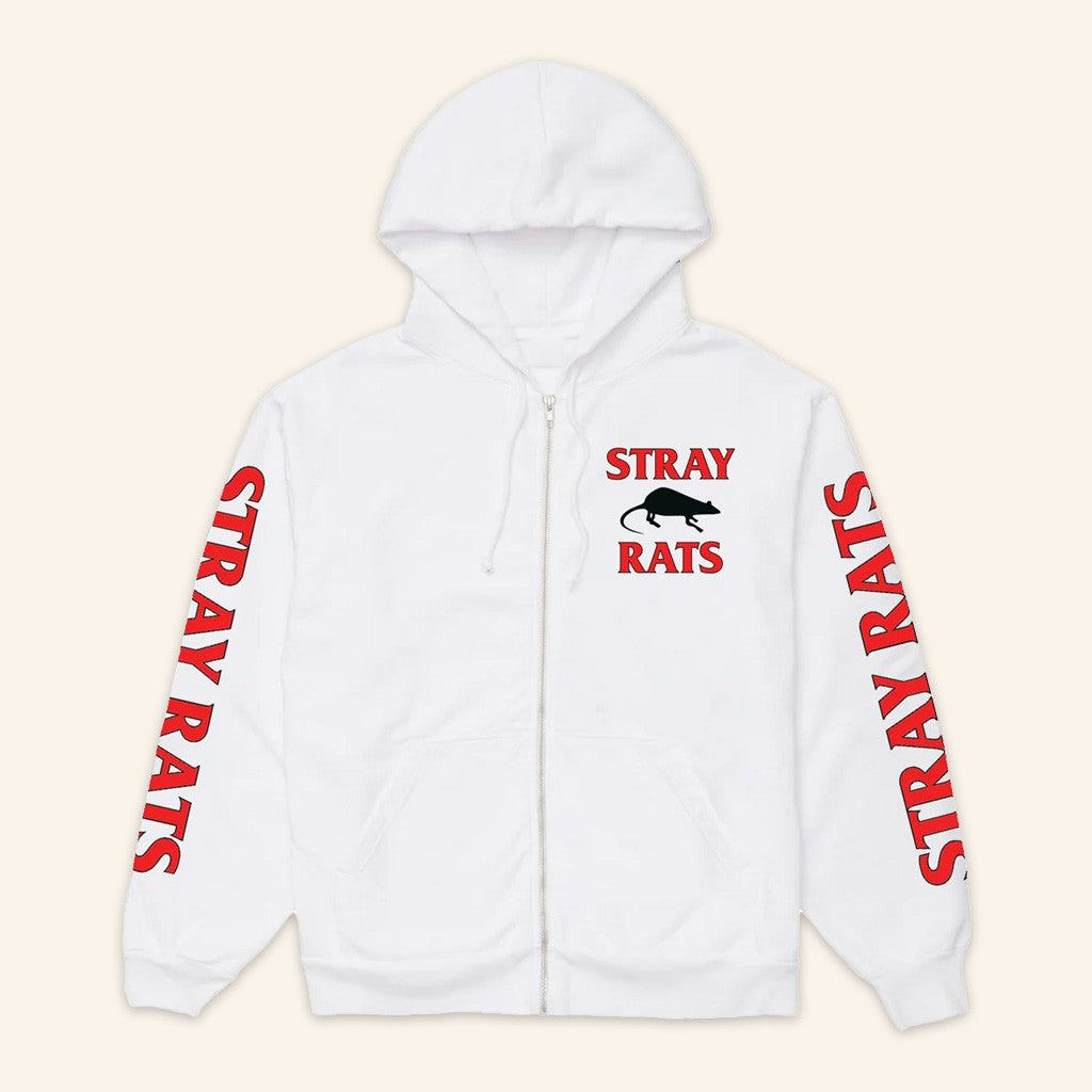 Stray Rats Merch Rodenticide Zip Hoodie Gift For Boyfriend