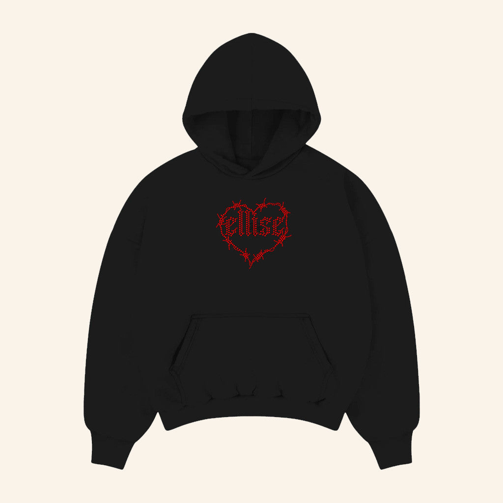 The Ellise Merch Rhinestone Ellise Hoodie Gifts For Girlfriend