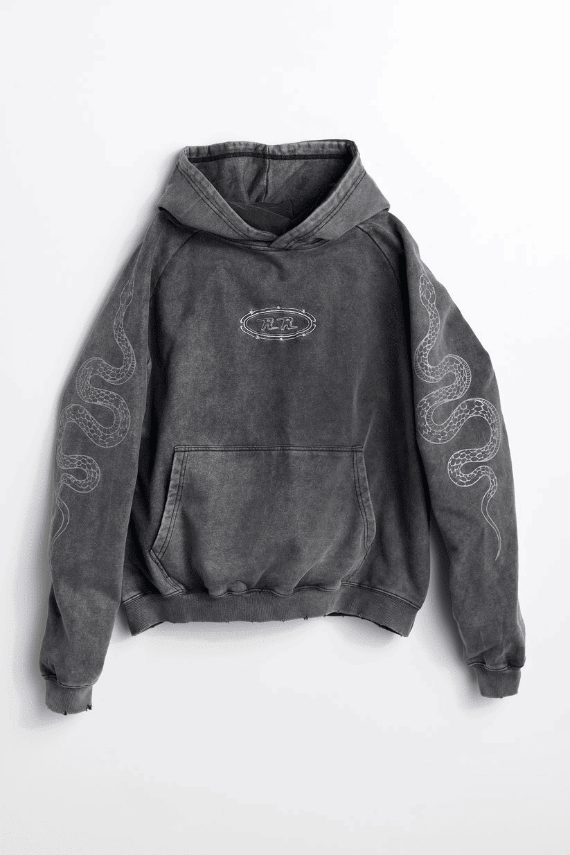 Rob Rausch Merch Vintage Faded Snake Hoodie Gifts For Dudes
