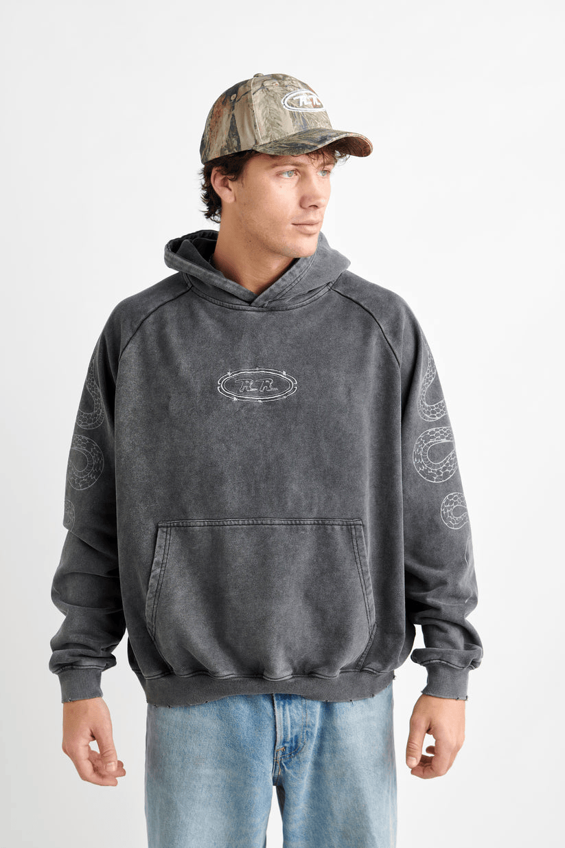 Rob Rausch Merch Vintage Faded Snake Hoodie Gifts For Dudes