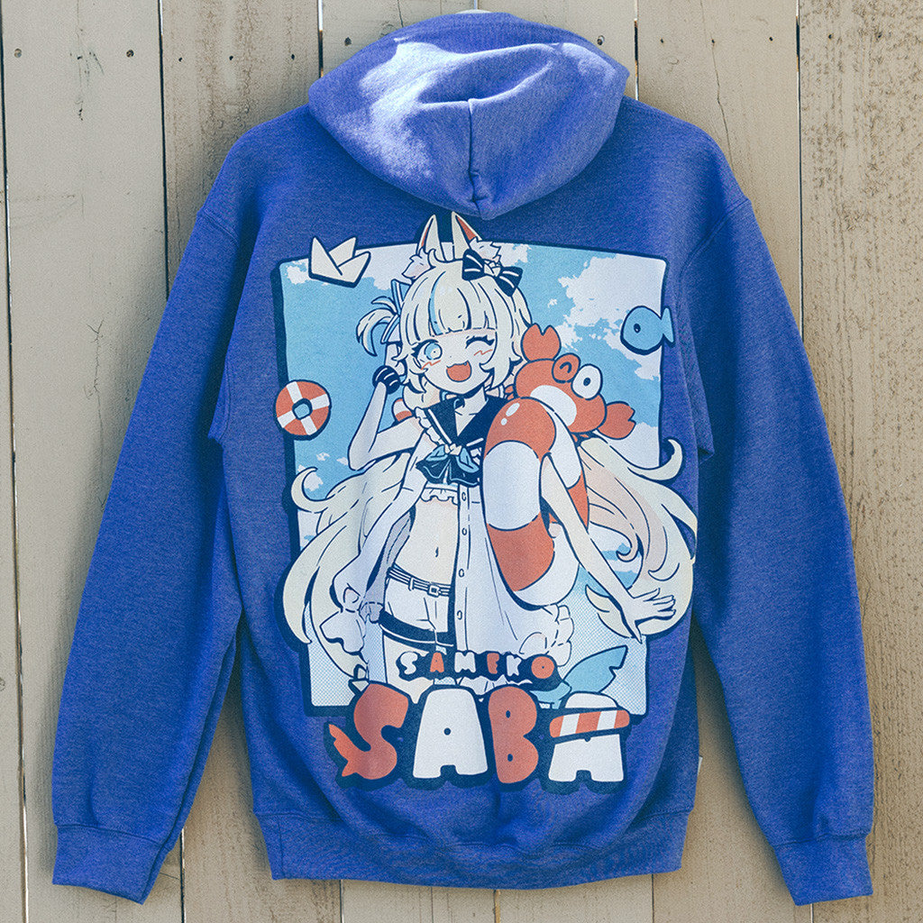 Omocat X Sameko Saba Merch Saba Hoodie Gifts For Besties (Copy)