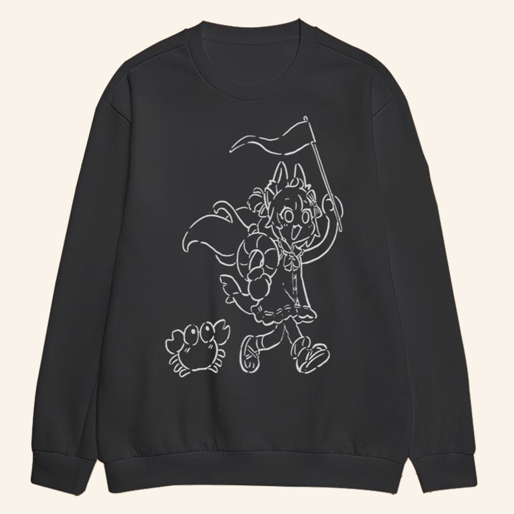 Omocat X Sameko Saba Merch Sweatshirt Gifts For Best Friends