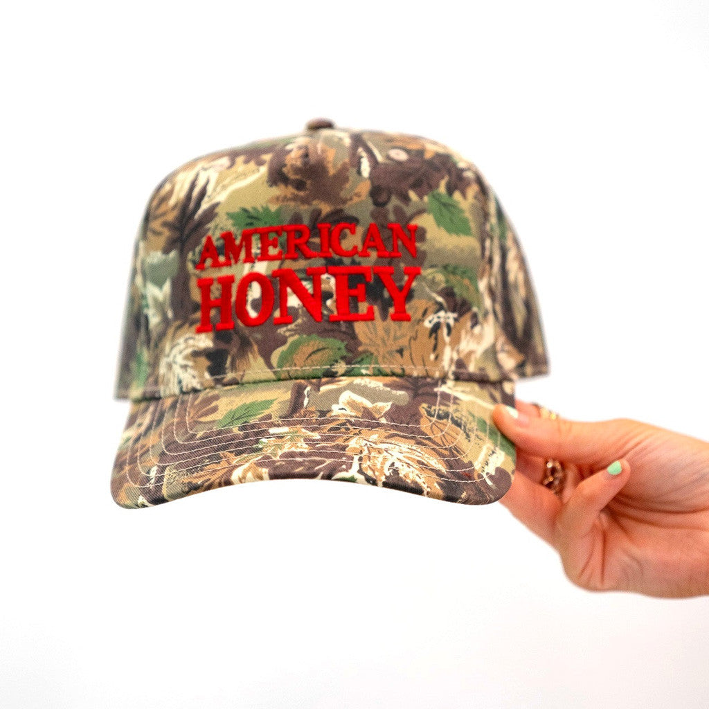 American Honey Hat Camo Hat Gifts For Dad