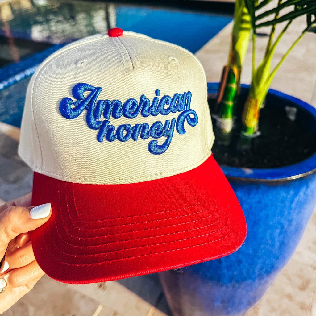 American Honey Hat Embroidered Gift Ideas For Boyfriend
