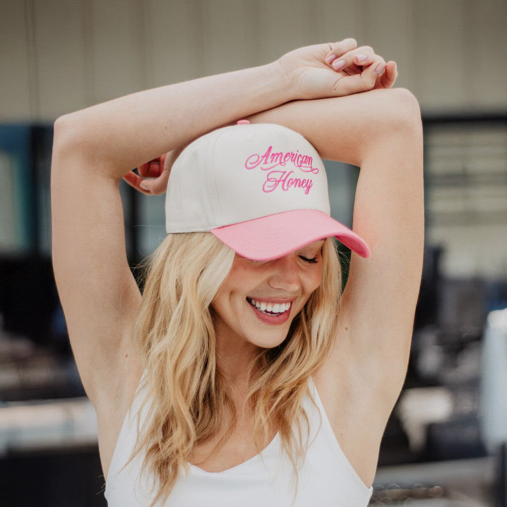 American Honey Hat Embroidered Great Gifts For Girlfriend