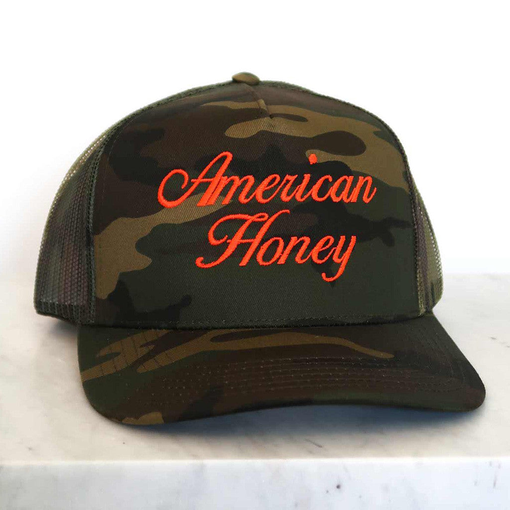 American Honey Hat Camo Hat Gifts For Father