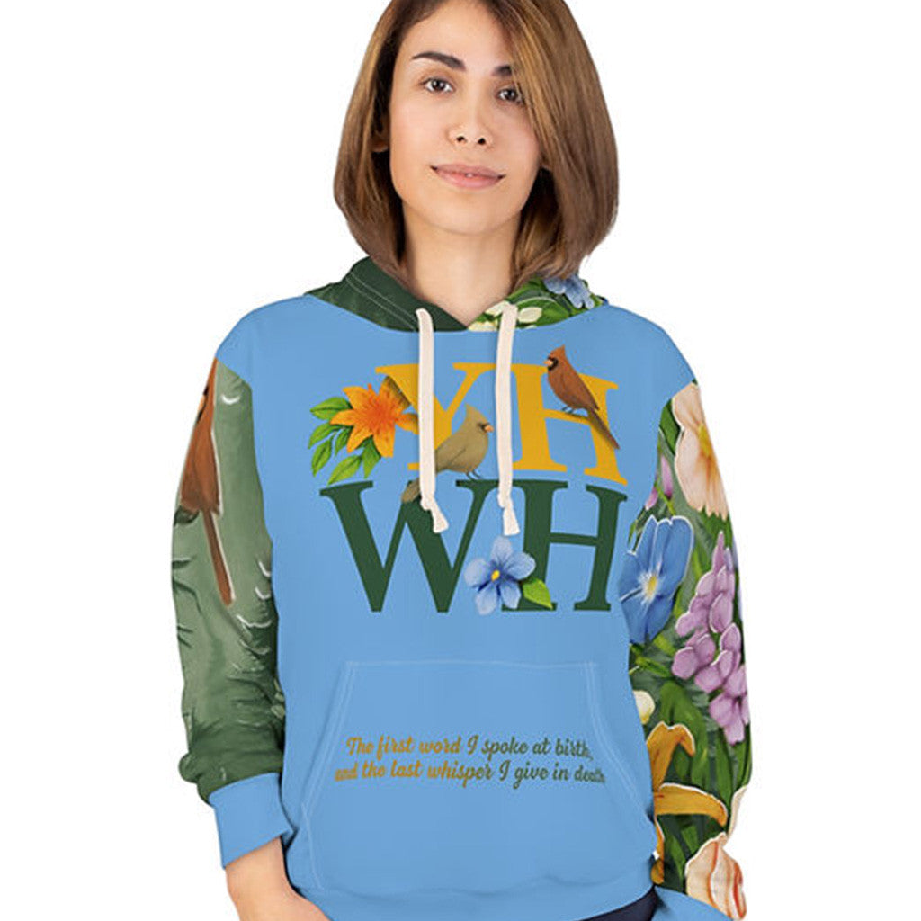 YHWH Floral Hoodie Best Gifts For Mom