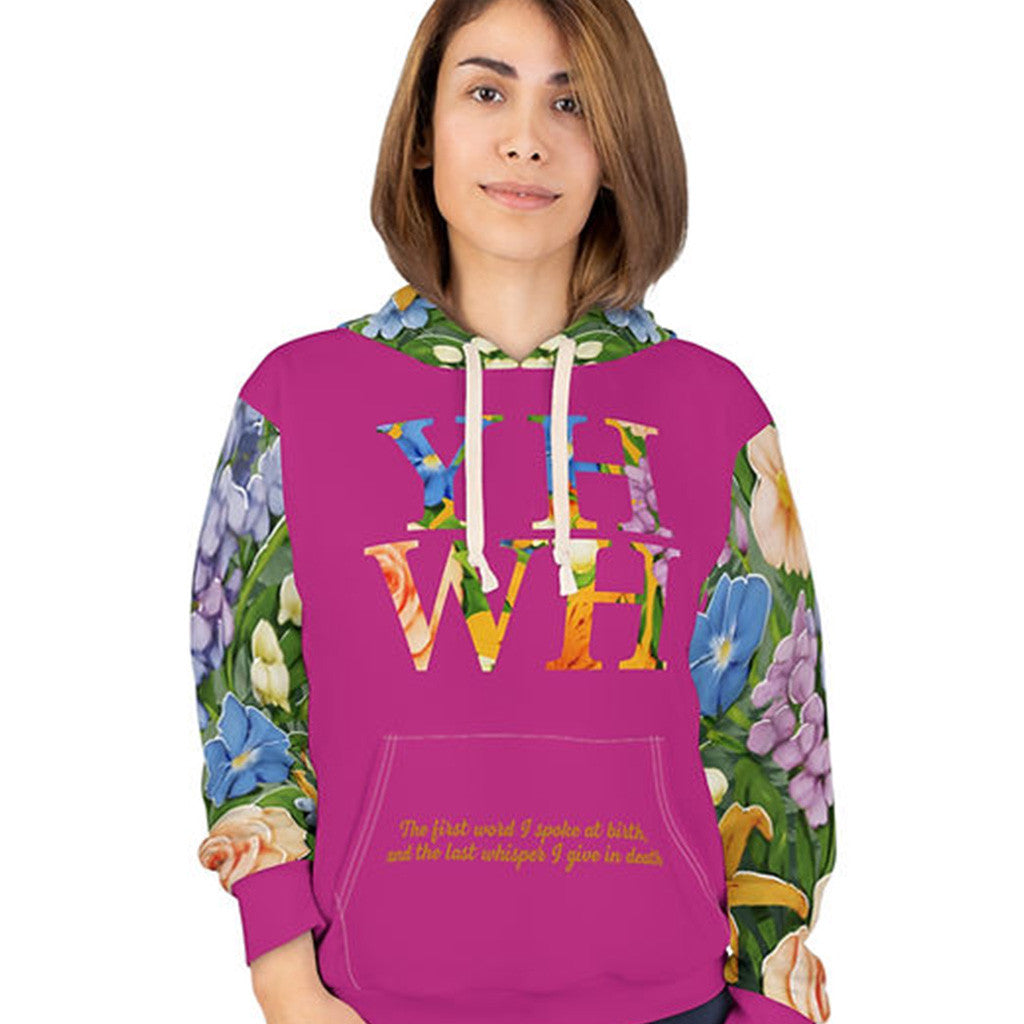 YHWH Floral Hoodie Gift Ideas For Mother