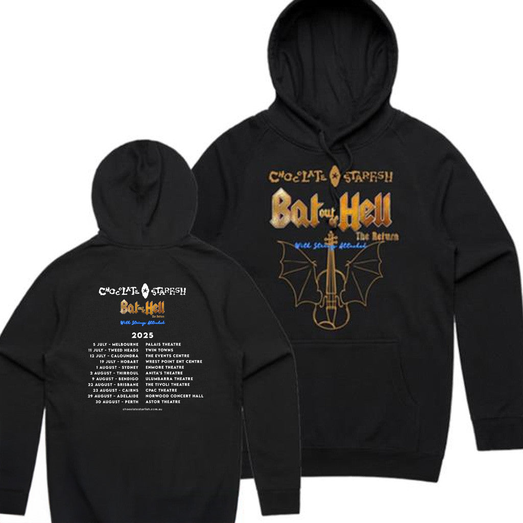 Chocolate Starfish Merch Bat Out Of Hell The Return 2025 Tour Hoodie Dad Gifts