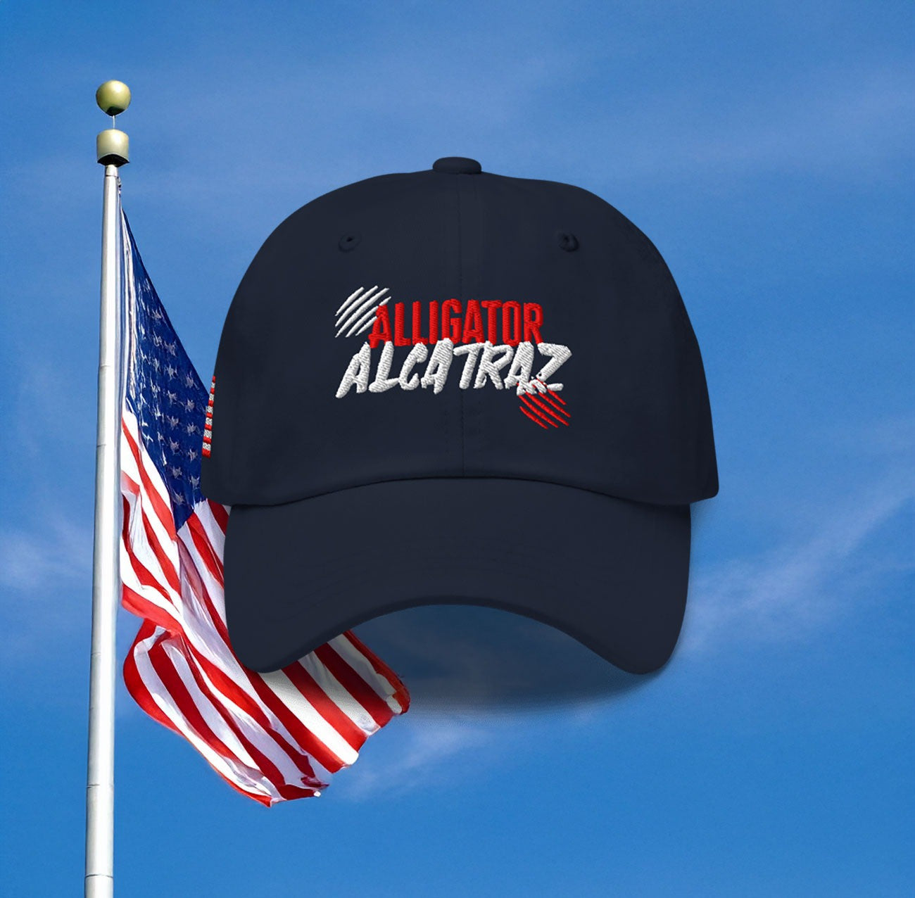 Alligator Alcatraz Hat Embroidered Official Alligator Alcatraz Merch Florida GOP Store Dad Gifts