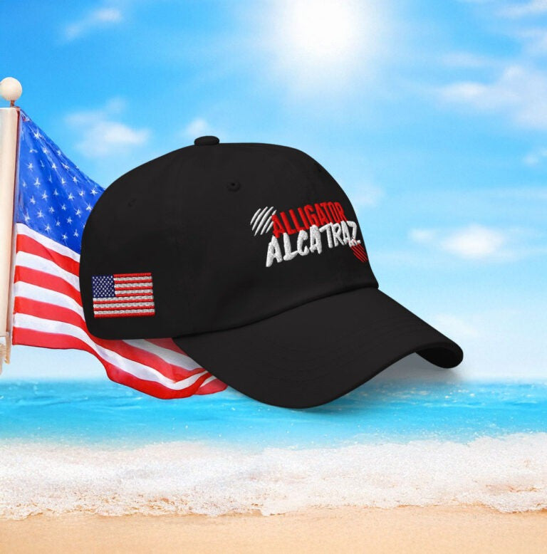 Alligator Alcatraz Hat Official Alligator Alcatraz Merch Florida Gop Store Gifts For Father