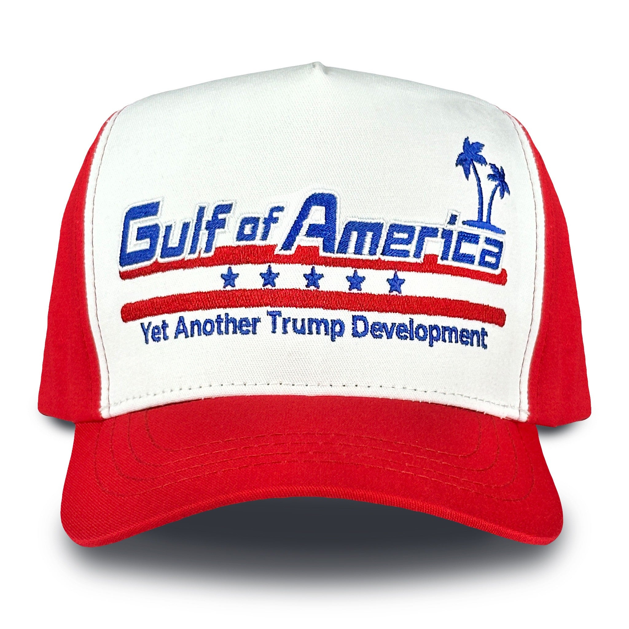 Trump Gulf Of America Hat Embroidered Trump 2025 Hat 45-47 Merch Gifts For Dad