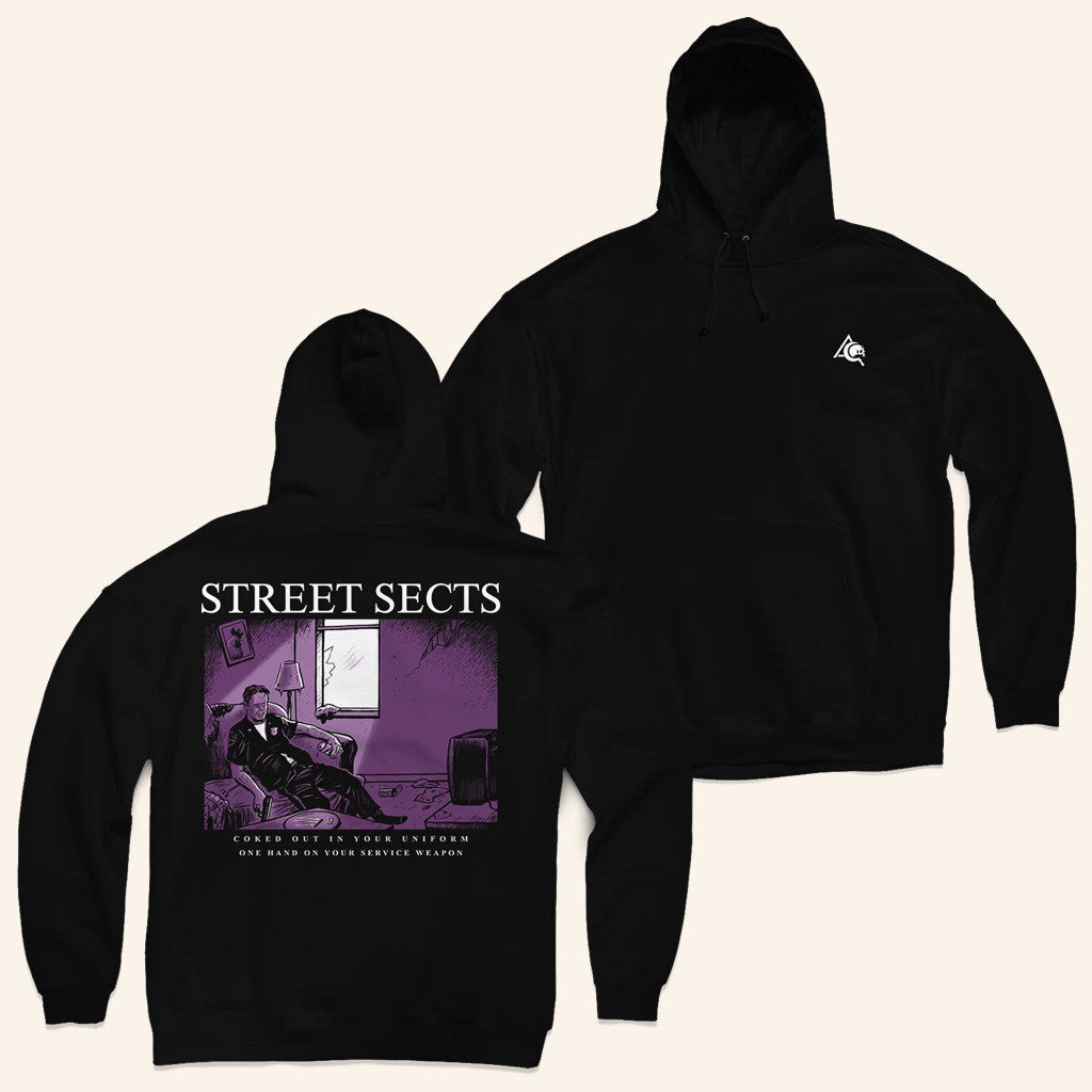 Massacre Merch Street Sects Cassette Cop Hoodie Unique Gift For Boyfriend