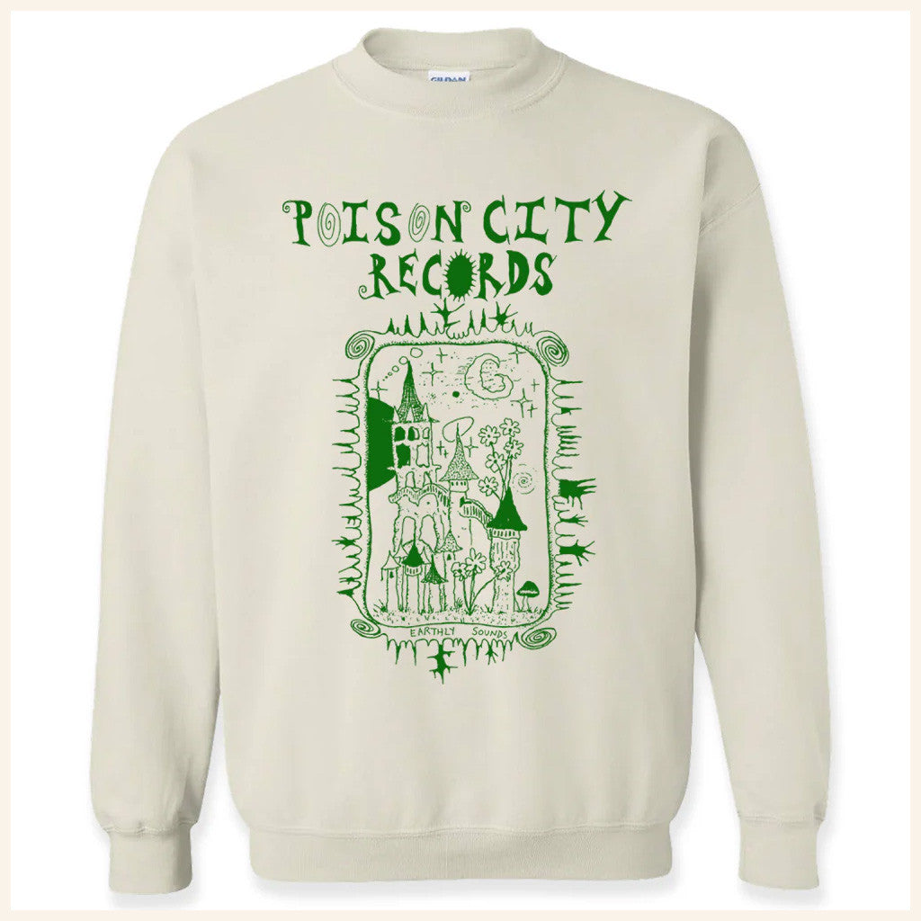 Poison City Records Merch Fun House Sweatshirt Present For Dudes