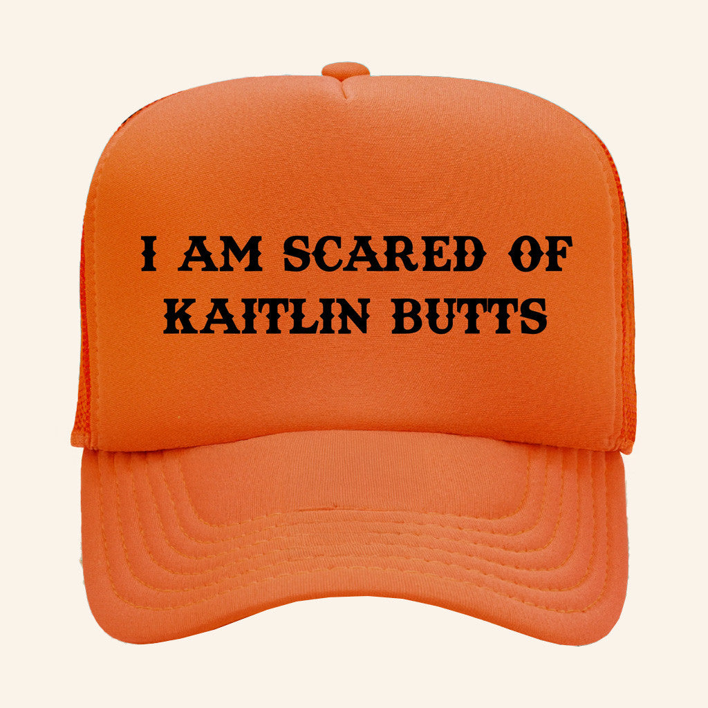 Kaitlinbutts Merch I Am Scared Of Kaitlin Butts Hat Gifts For Father
