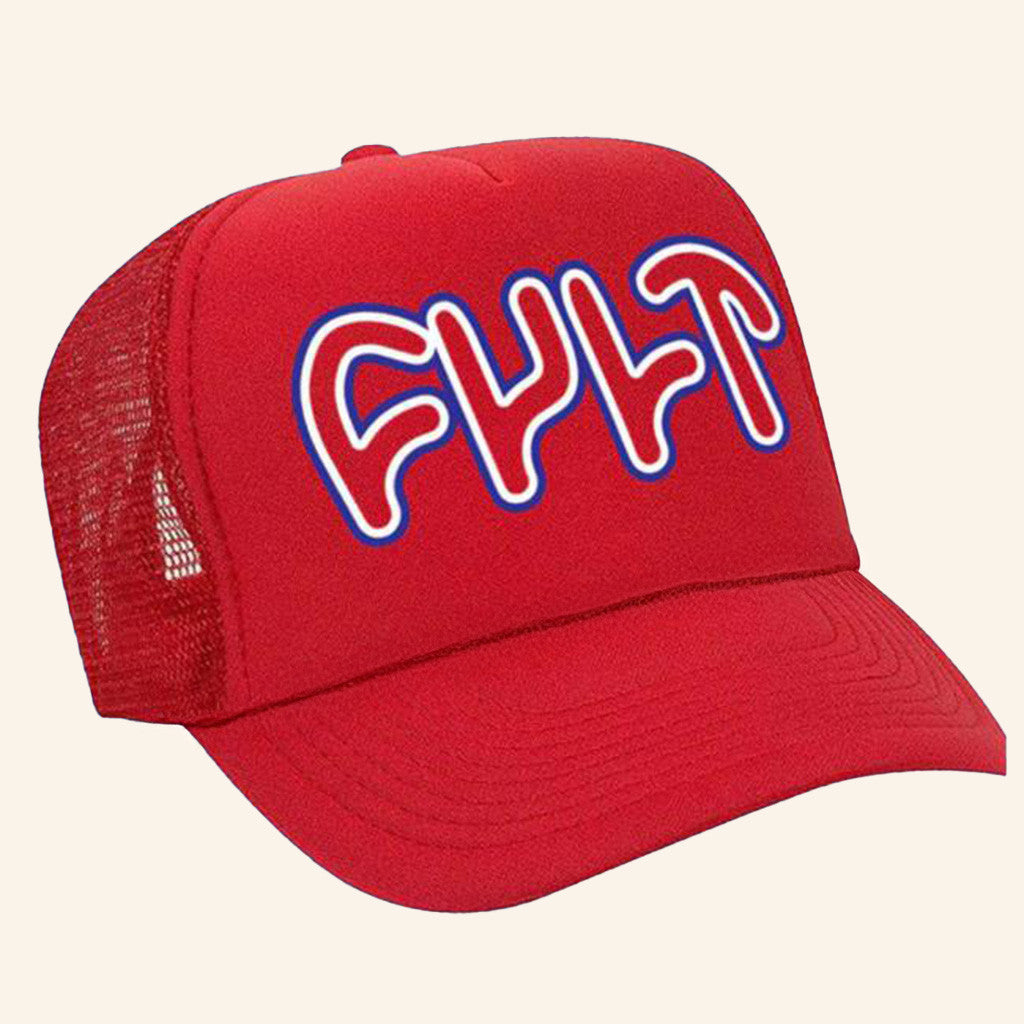 Luxbmx Merch Cult Patriot Trucker Hat Unique Gifts For Husband