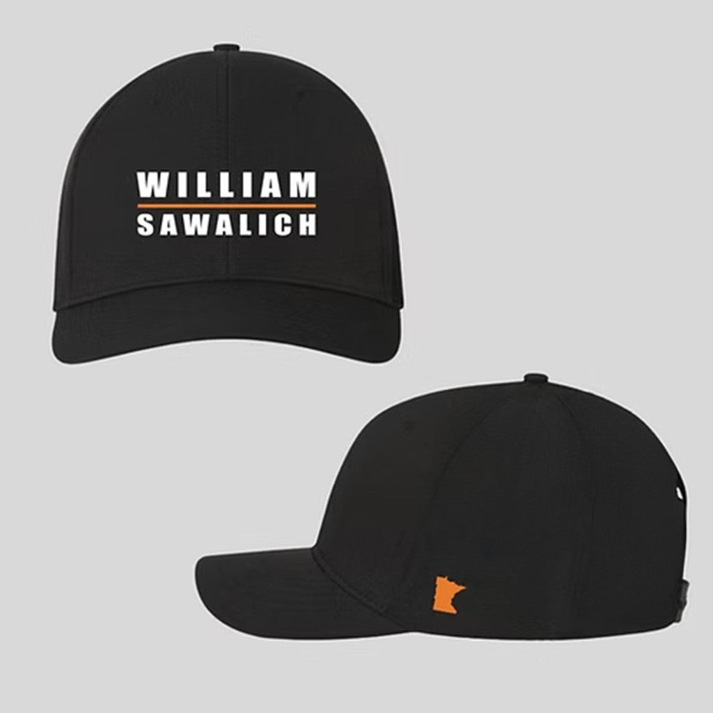 William Sawalich Racing Store Merch Unrl X William Sawalich Snapback Black Hat