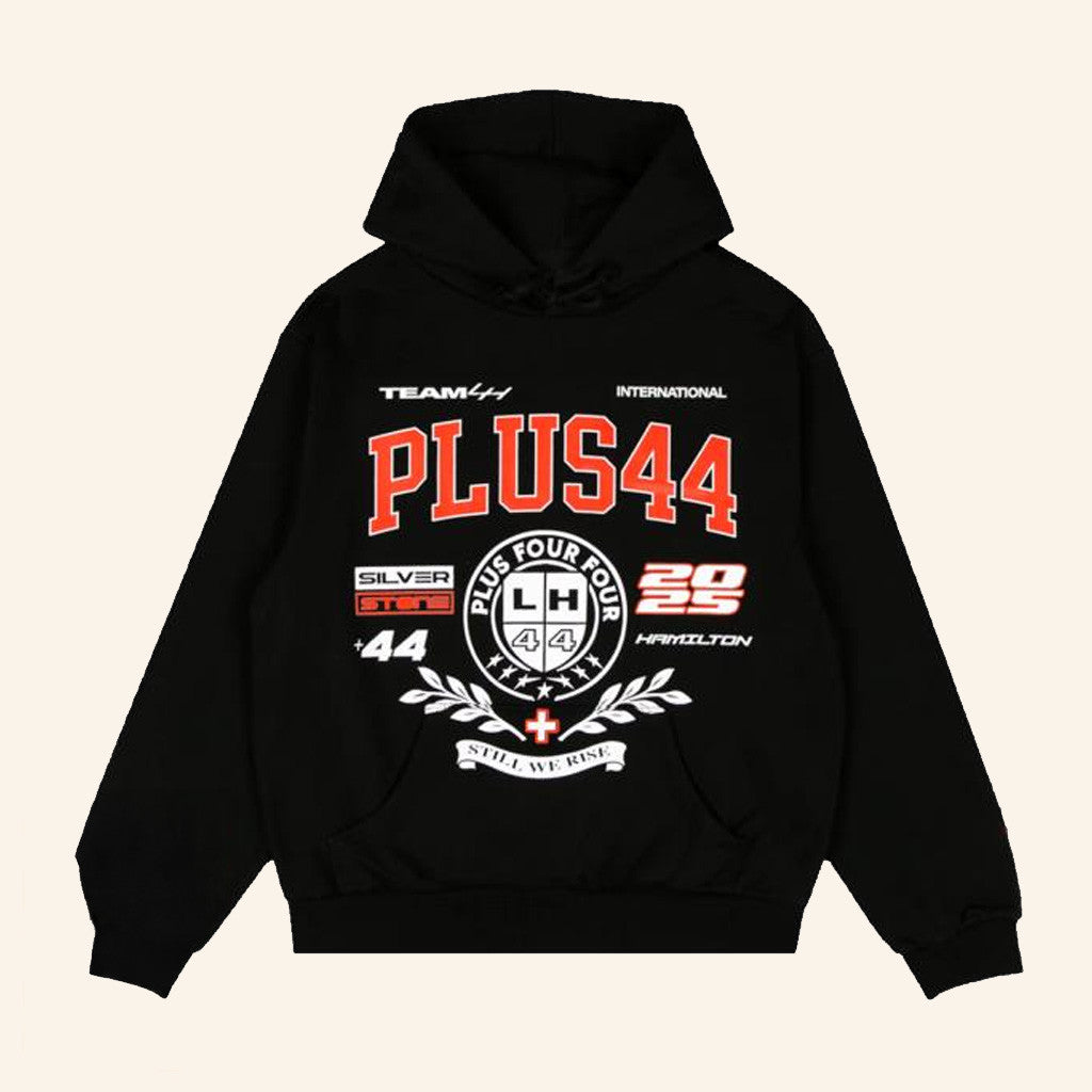 Plus44 World Merch Plus44 Hoodie Black Presents For Boyfriend