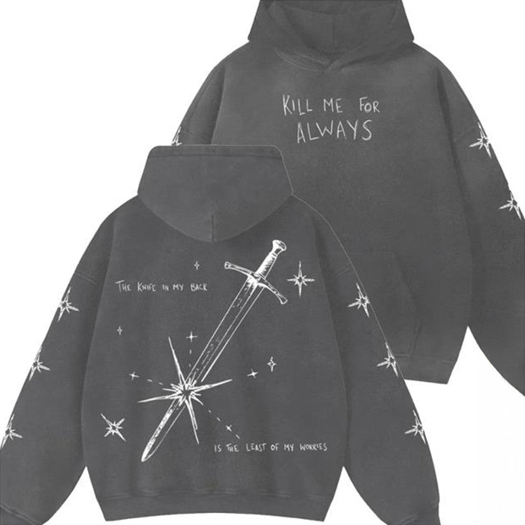 Michael Clifford Official Merch Kill Me For Always Hoodie Gifts For Besties