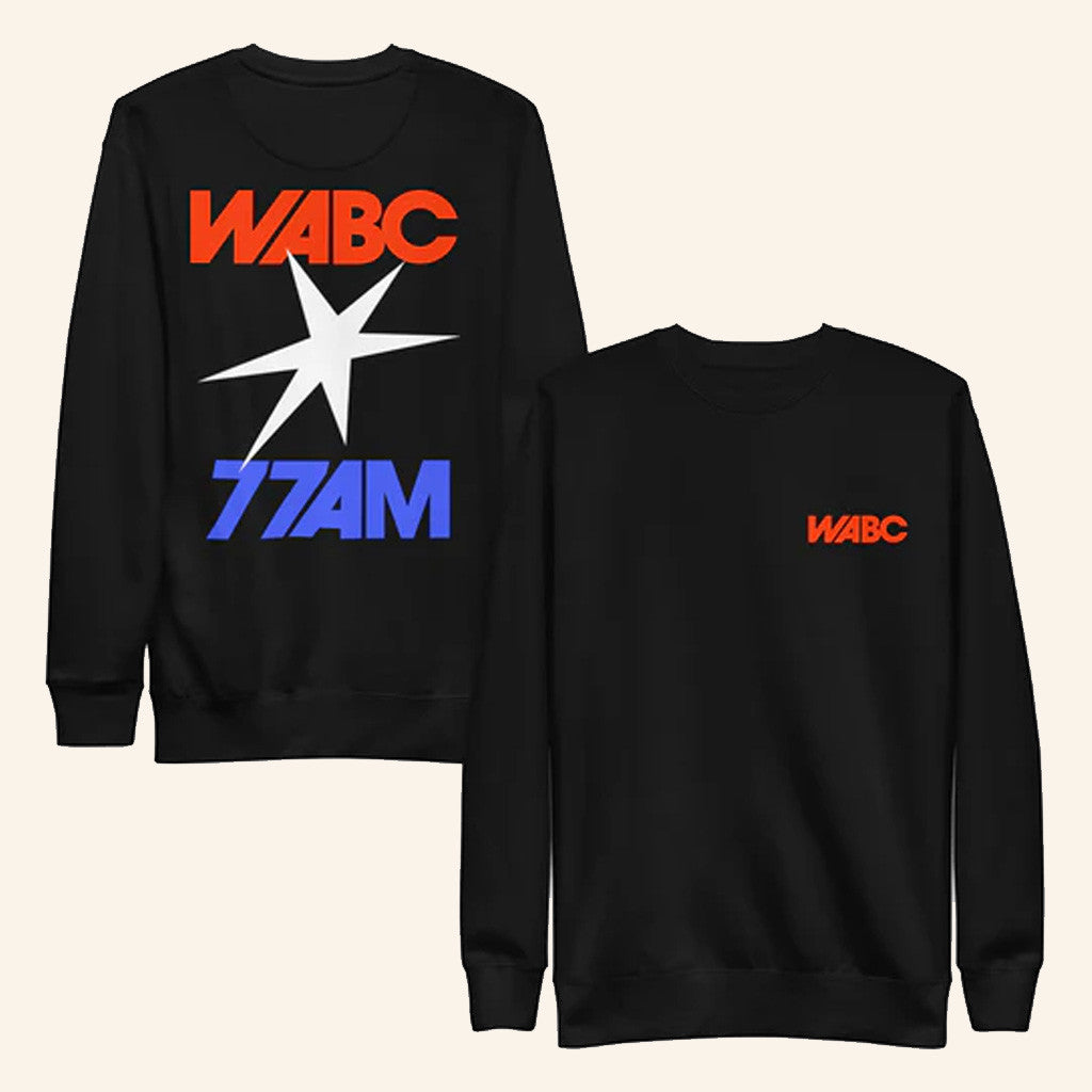 WABC Radio Merch 1986 77Wabc Sweatshirt Gift Ideas For Friends