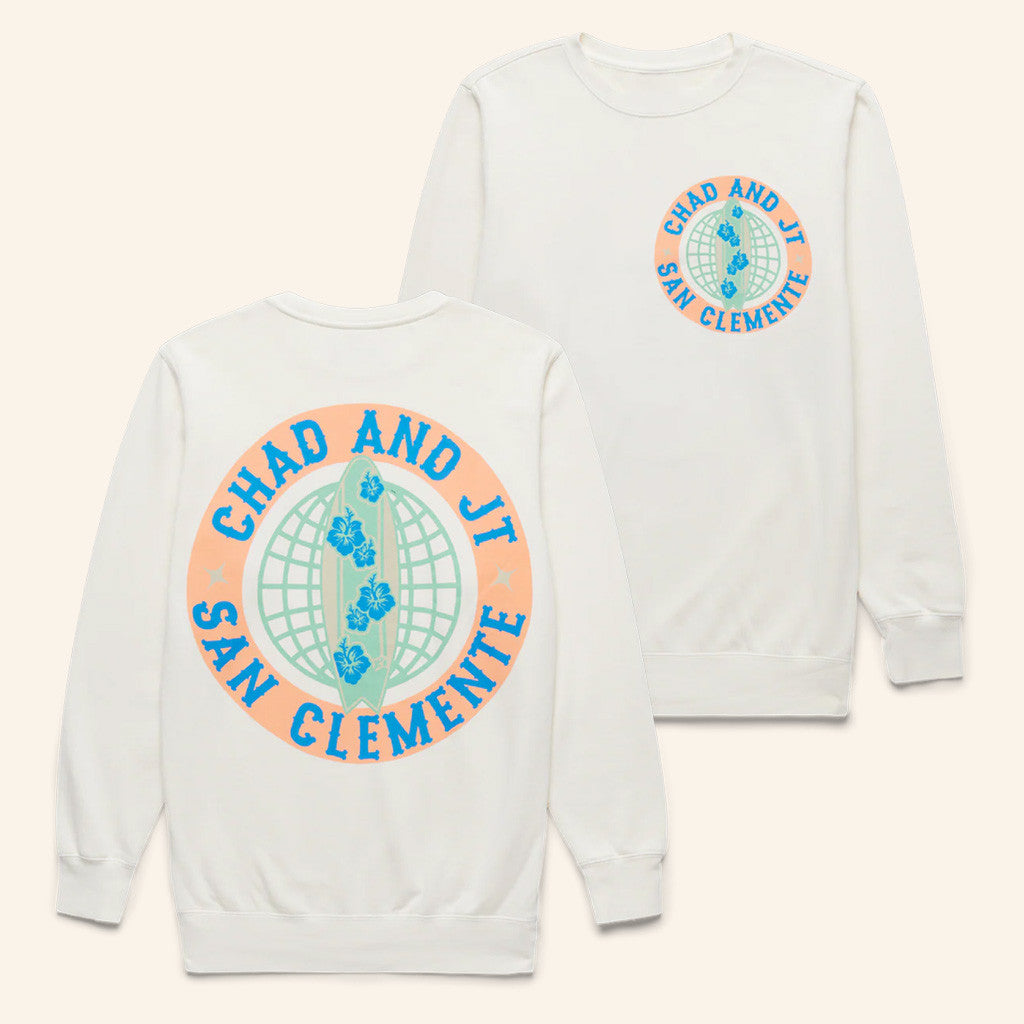 Chad And Jt Merch San Clemente Sweatshirt Gifts For Friends
