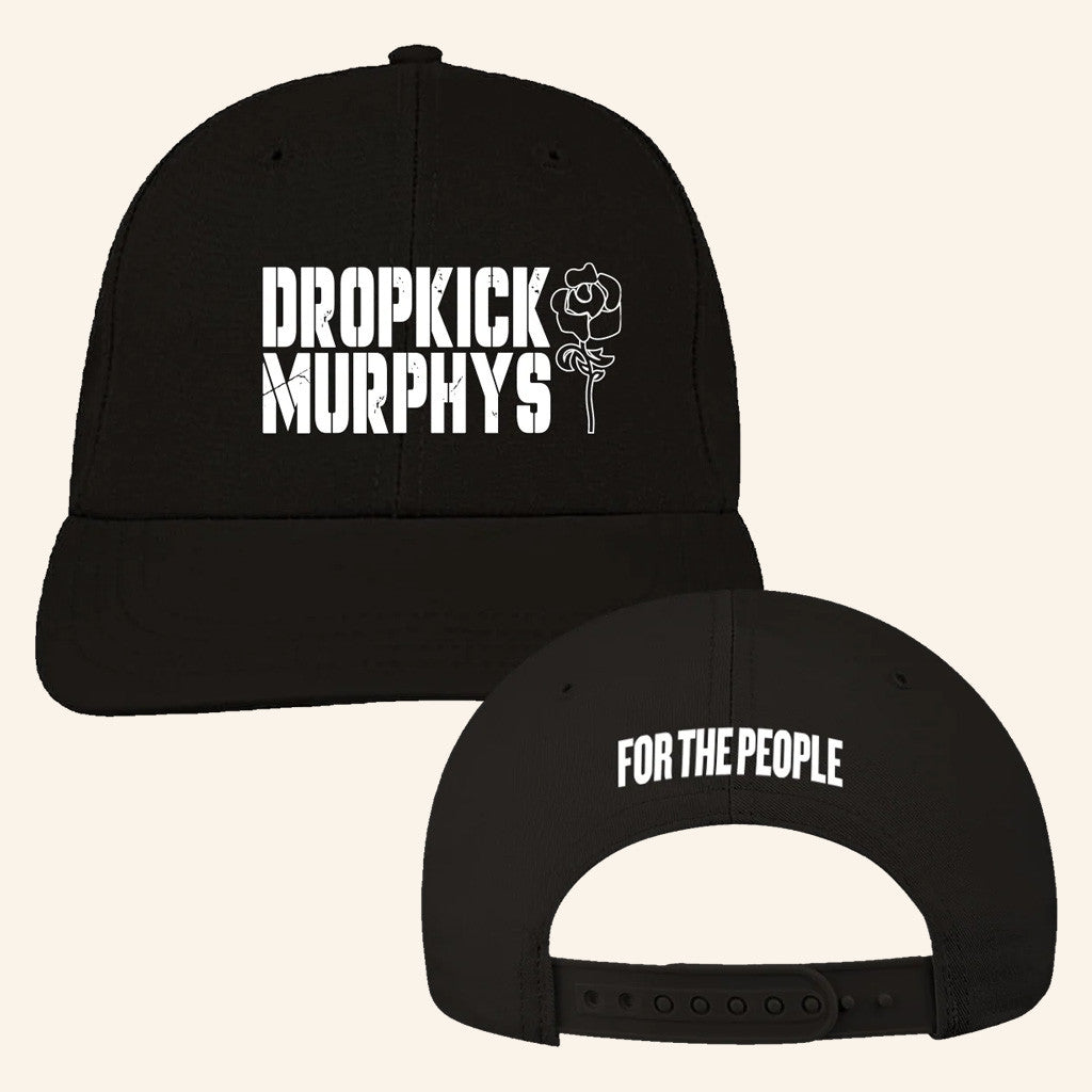 Dropkick Murphys Merch For The People Logo Snapback Hat Good Gifts For Boyfriend