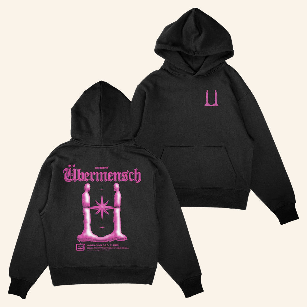 G-Dragon Official Global Merch Ubermensch Recording Hoodie Gifts For Husband