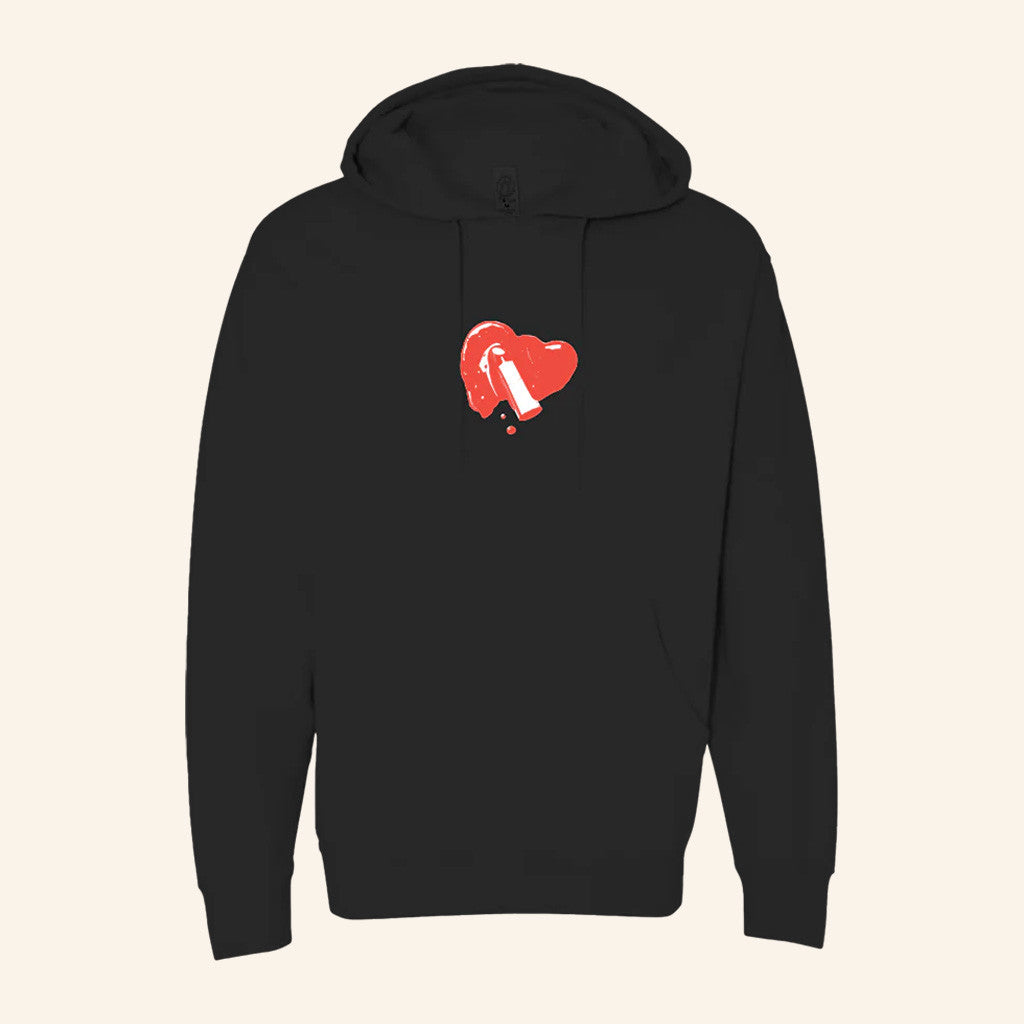 Republic Records Merch Love Bites Black Hoodie Best Gifts For Husband