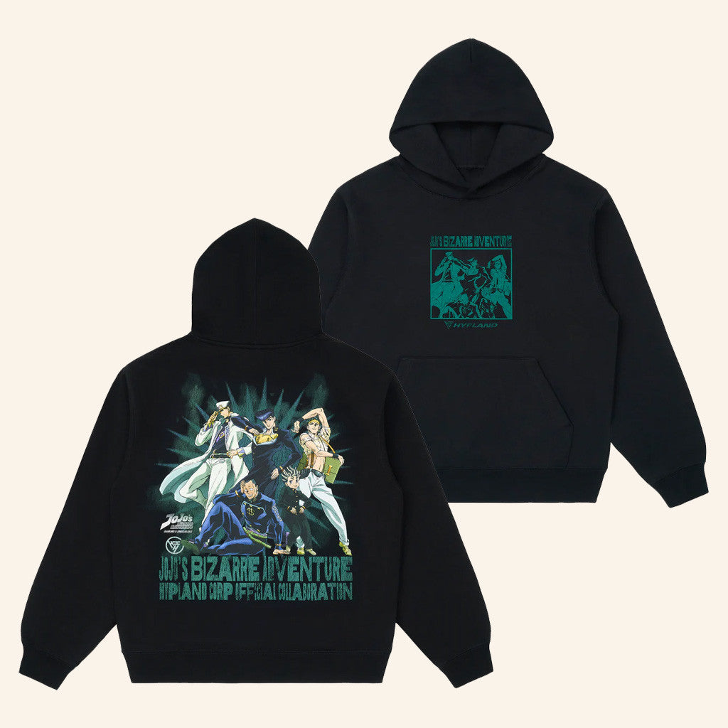 Hypland Merch Jojo Diamond Unbreakable Group Hoodie Gifts For My Husband