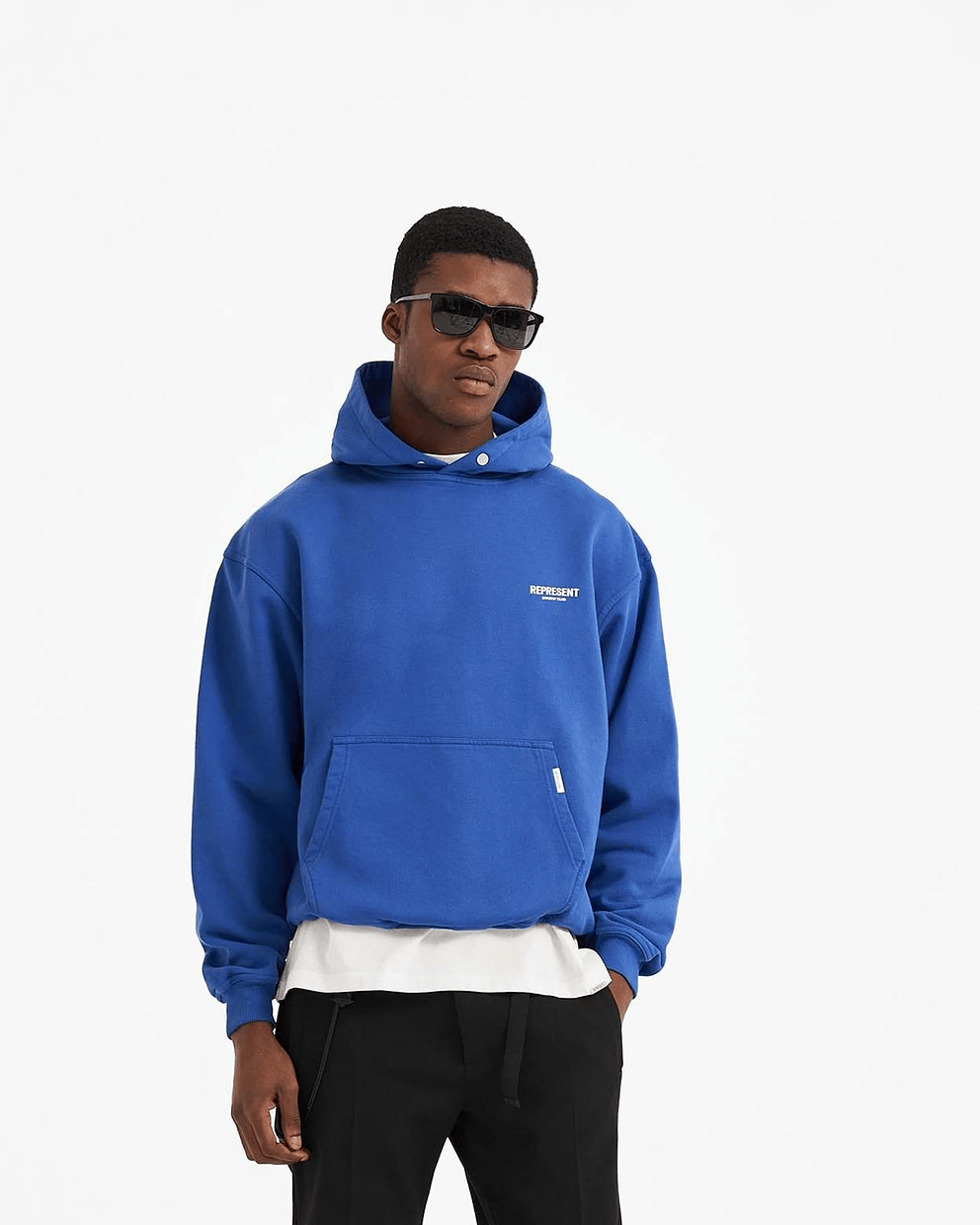 Cobalt Blue Hoodie Present For Husband