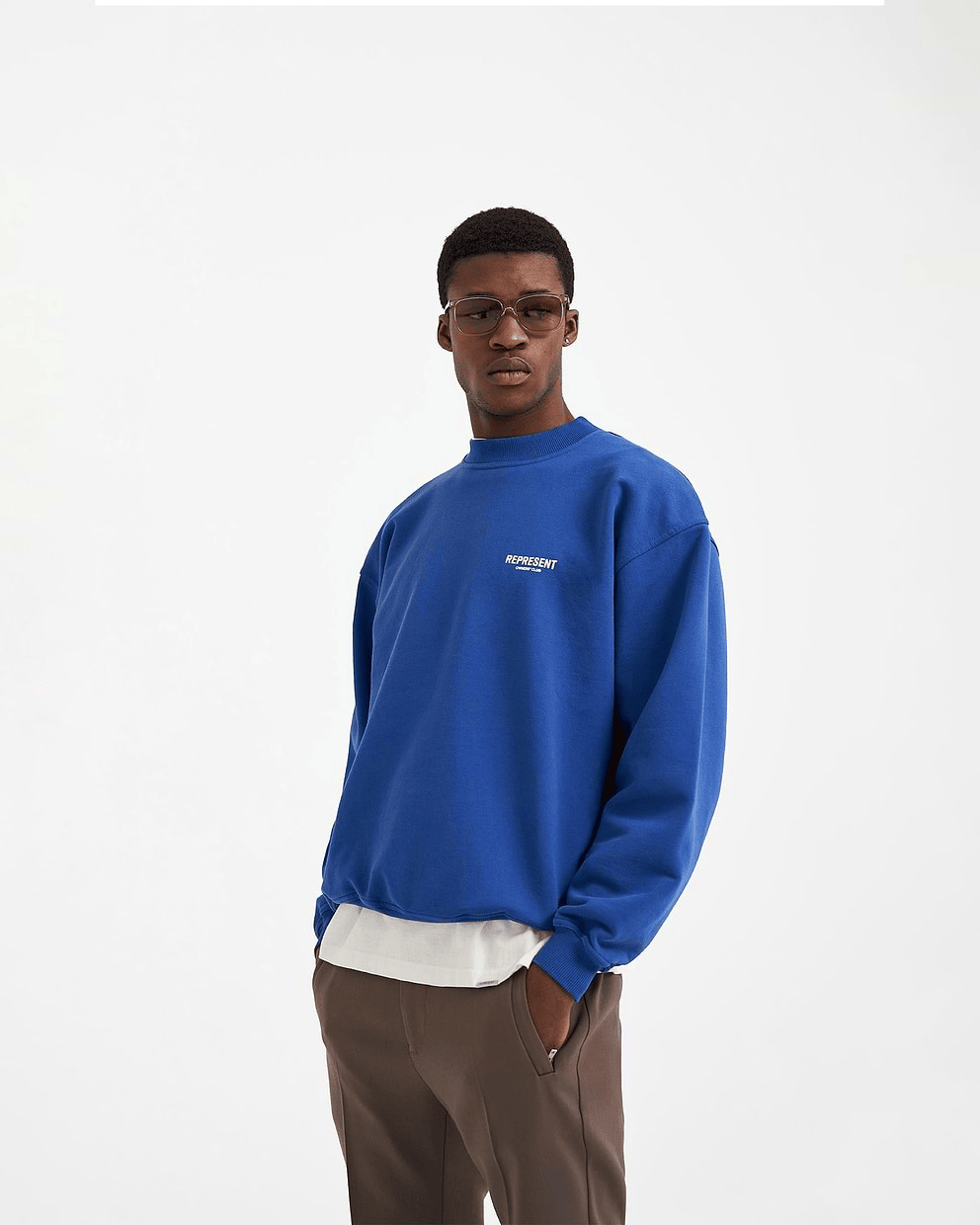 Cobalt Blue Sweatshirt Present For Best Friends