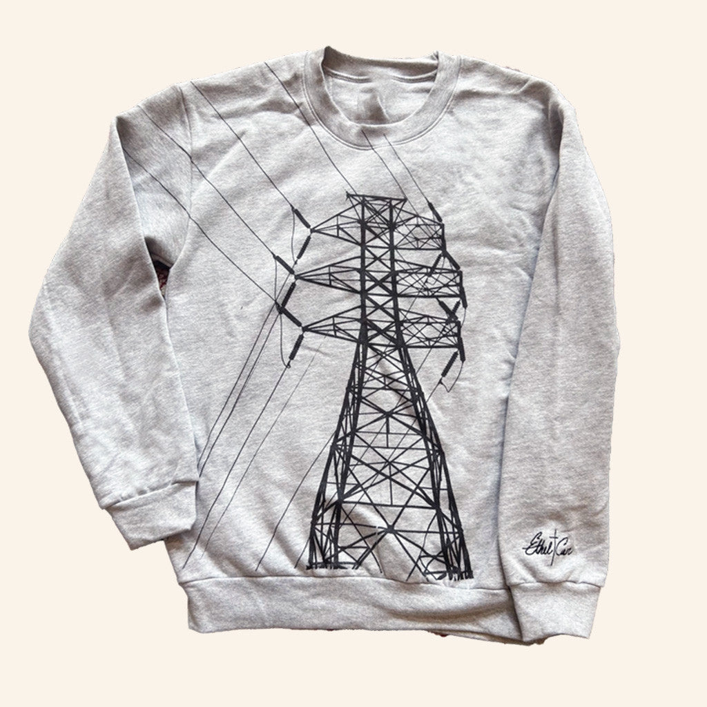 Ethel Cain Merch Pylon Crewneck Sweatshirt Gifts For Best Friend