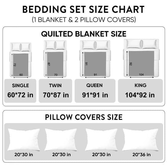 Christmas Themed Quilted Bedding Set Best Gifts For Christmas