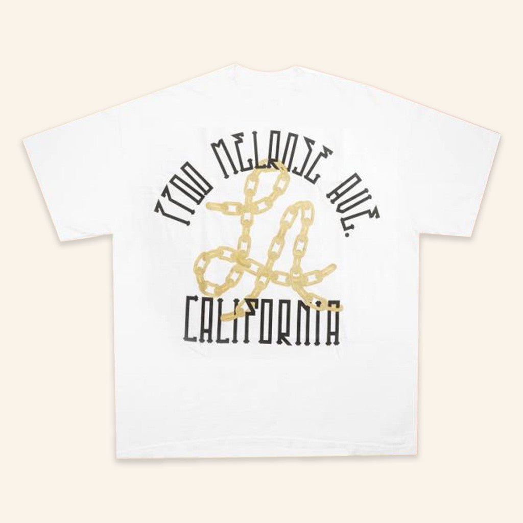 Hatclub Merch Hat Club Los Angeles Chain 2025 White T-Shirt Gifts For Husband
