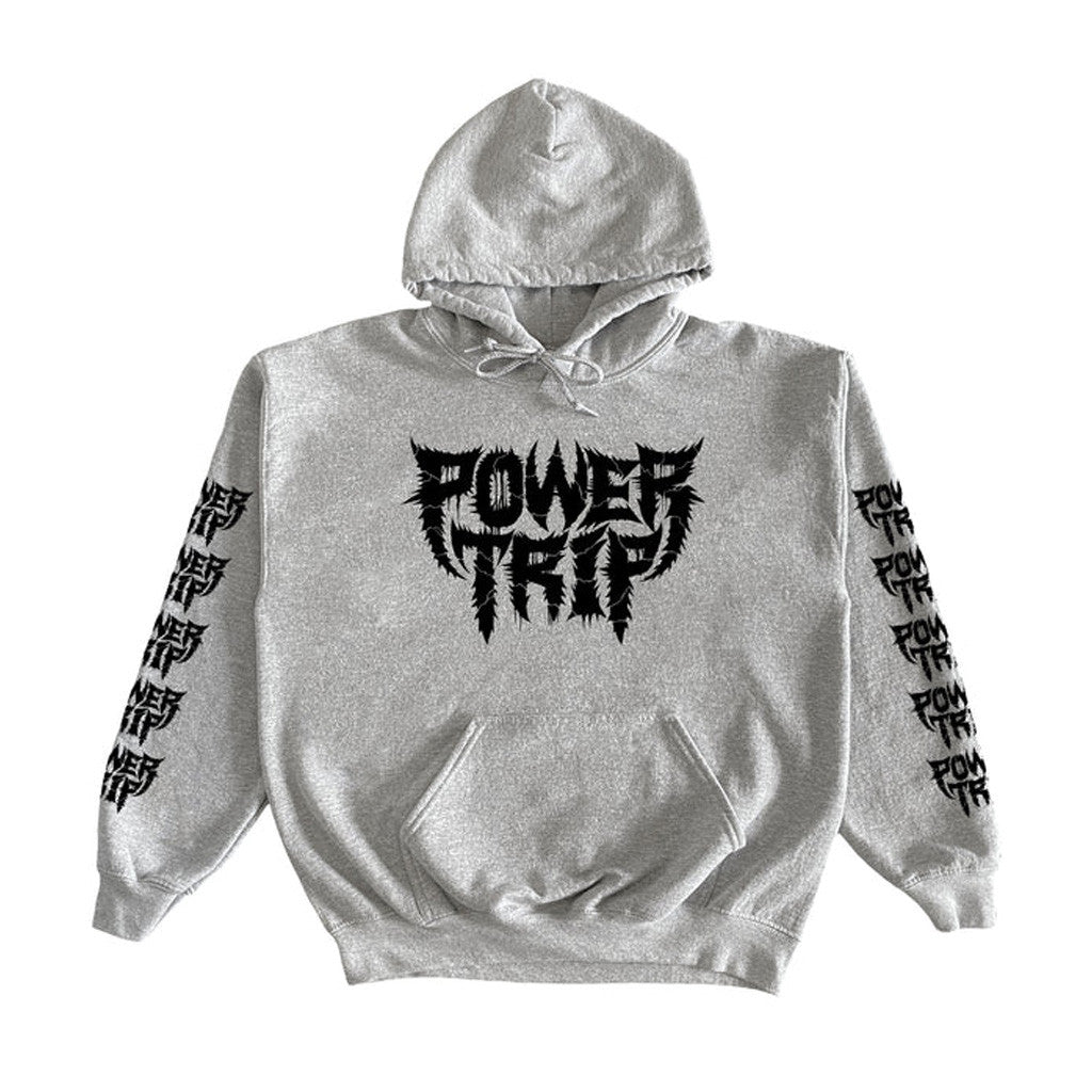 The Wrong Side Merch Power Trip Grey Hoodie Presents For Boyfriend