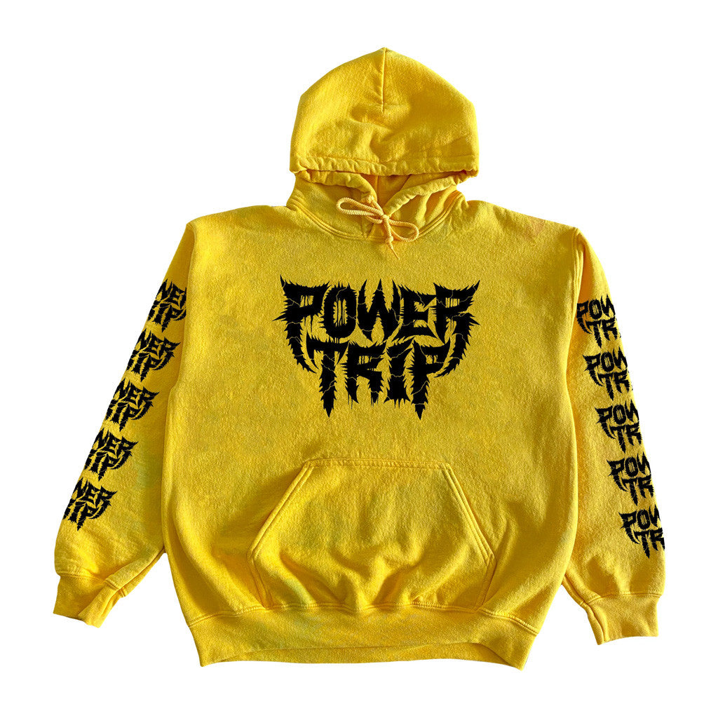 The Wrong Side Merch Power Trip Yellow Hoodie Presents For Boyfriend