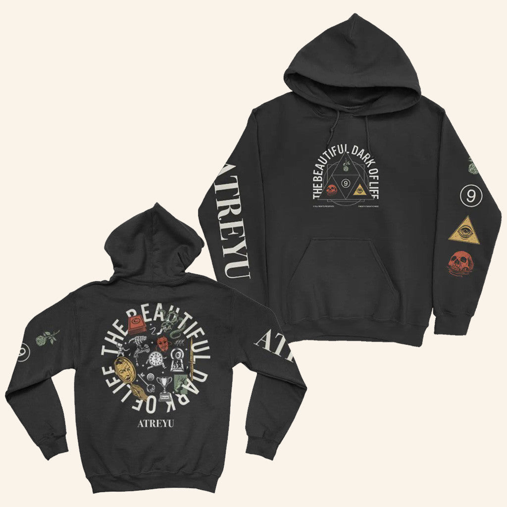 Atreyu Merch The Beautiful Dark Of Life Hoodie Gifts For Dad