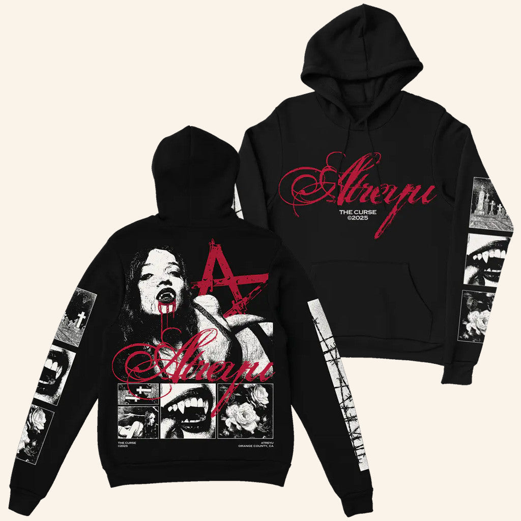 Atreyu Merch The Curse 2025 Hoodie Gift Ideas For Husband