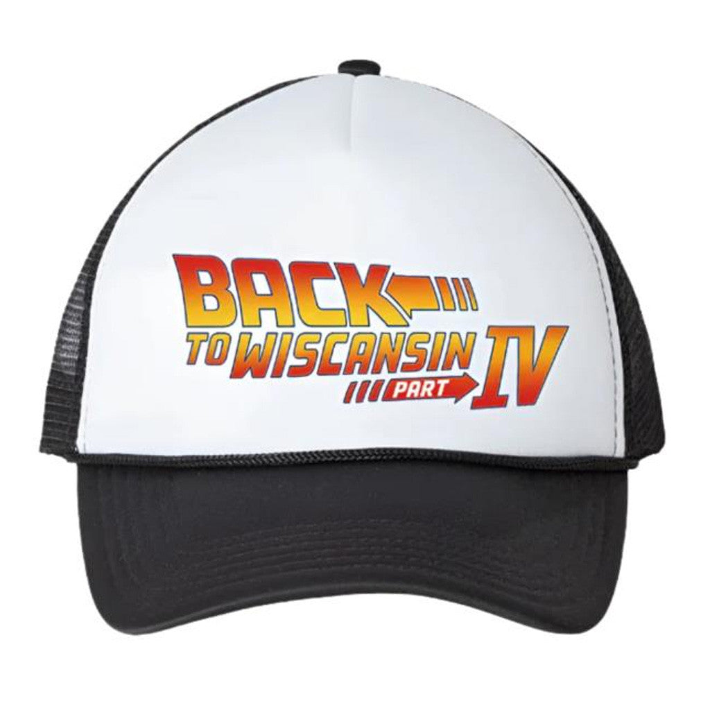 Nappy Boy Entertainment Merch Back To Wiscansin Mesh Hat Gifts For Husband